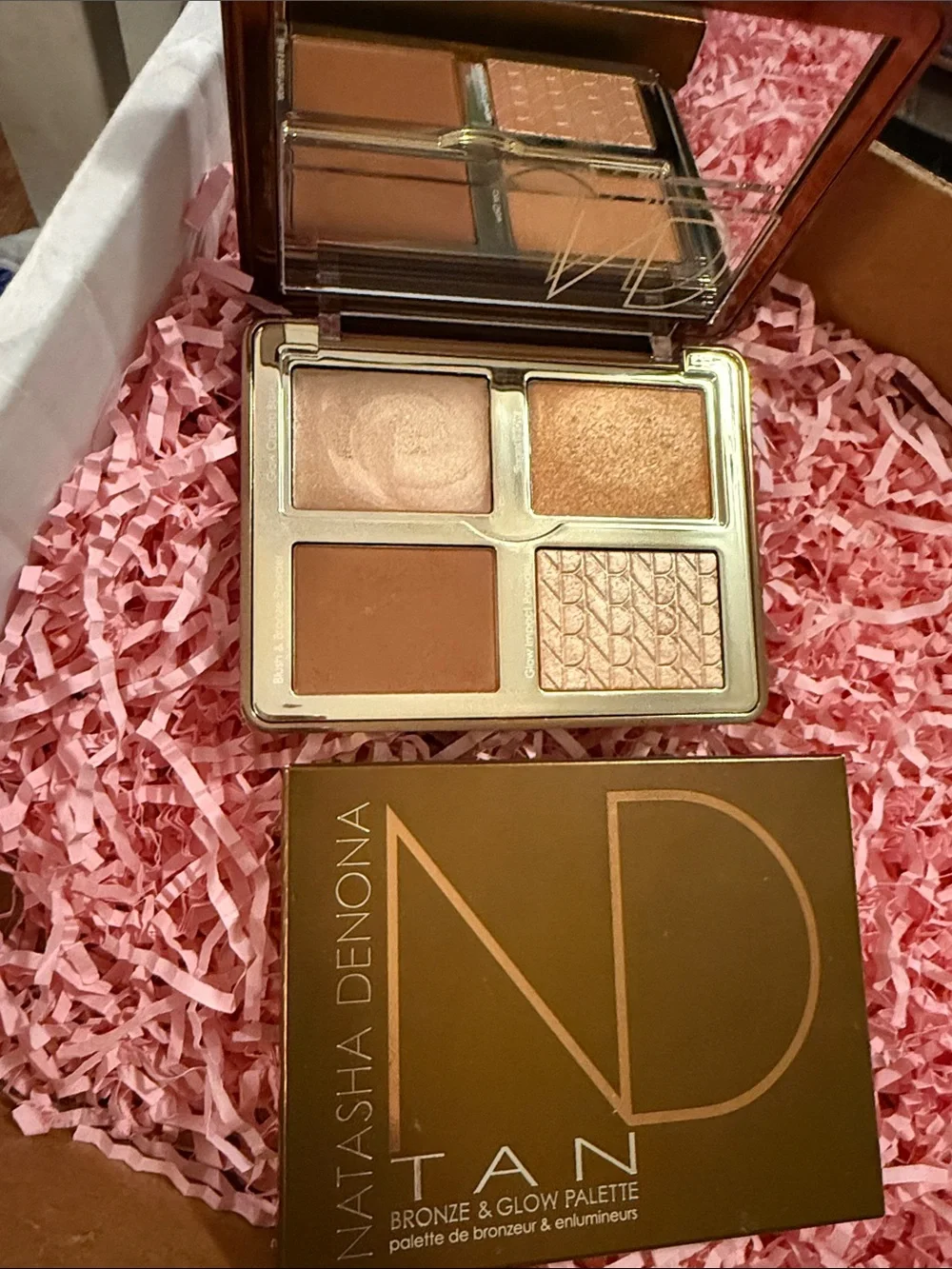 🍒BOGO50%🍒🆕🌿NATASHA DENONA: TAN Bronze & Glow Palette